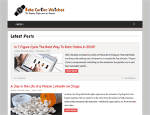 Tablet Screenshot of fakecartierwatches.com